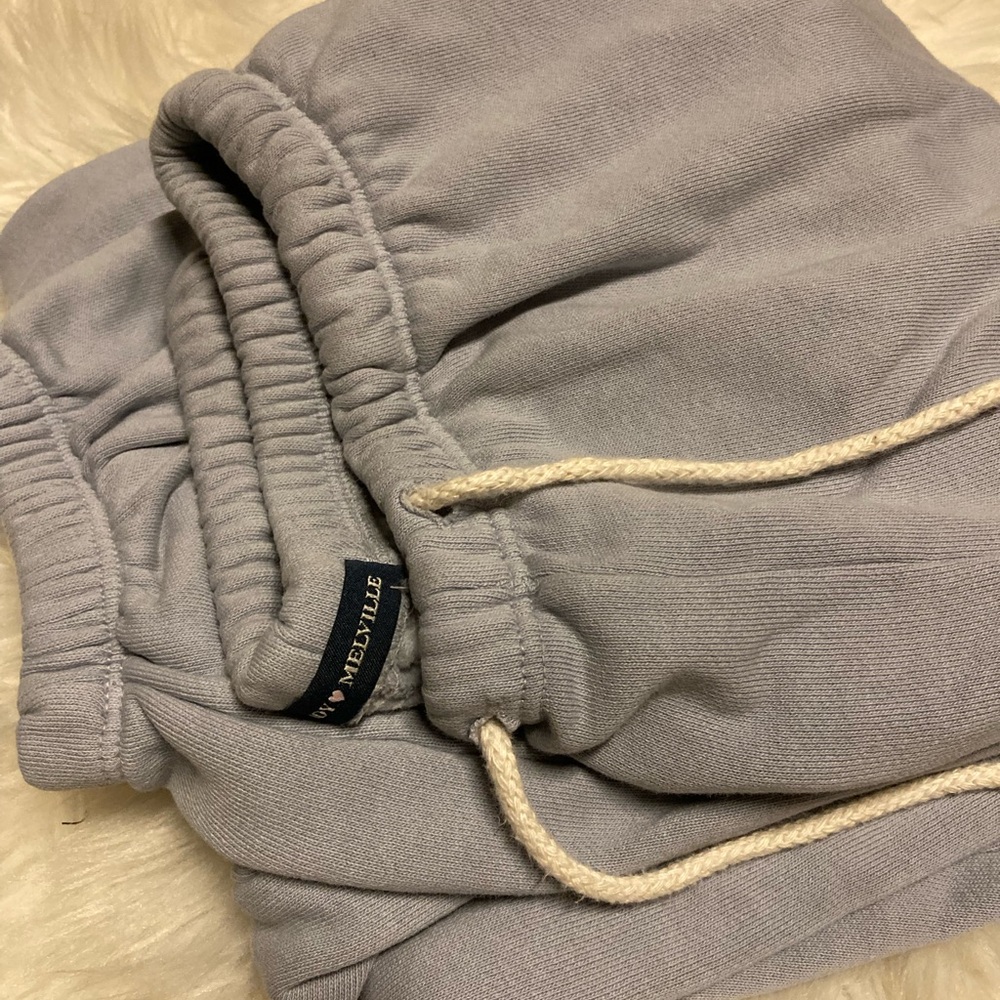 Brandy Meville Rosa Tie Sweatpants Lavender